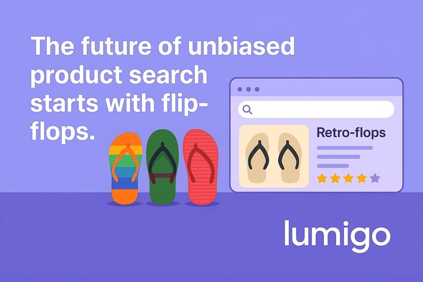 AI transforms product discovery, even starting with something simple: Flip-flops.
